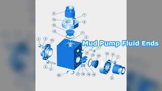 PZ10 PZ11 Mud Pump Fluid Ends & Parts